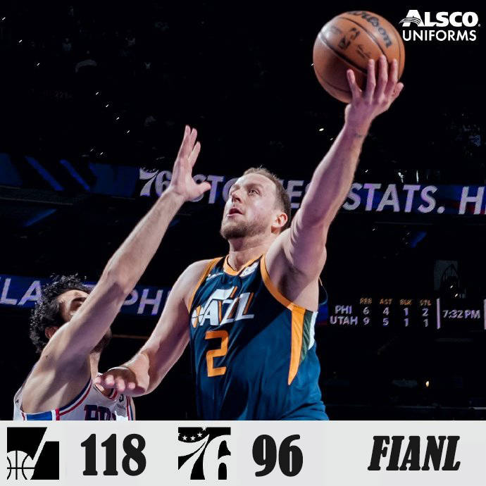 上海队翻盘76人，戈贝尔刷新纪录